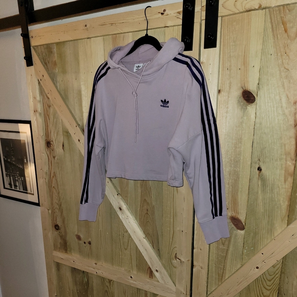 adidas Originals cropped hoodie
